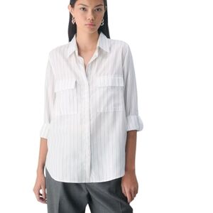 Aritzia Babaton Utility Button Down Shirt